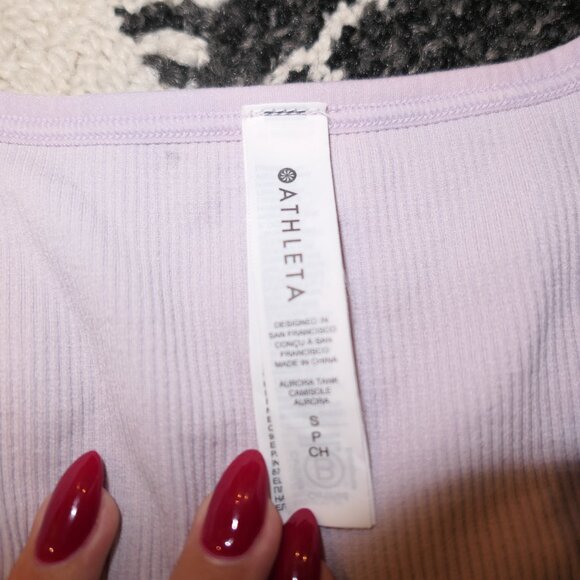 Athleta Aurora Seamless Crop Rib Tank - Picture 5 of 5